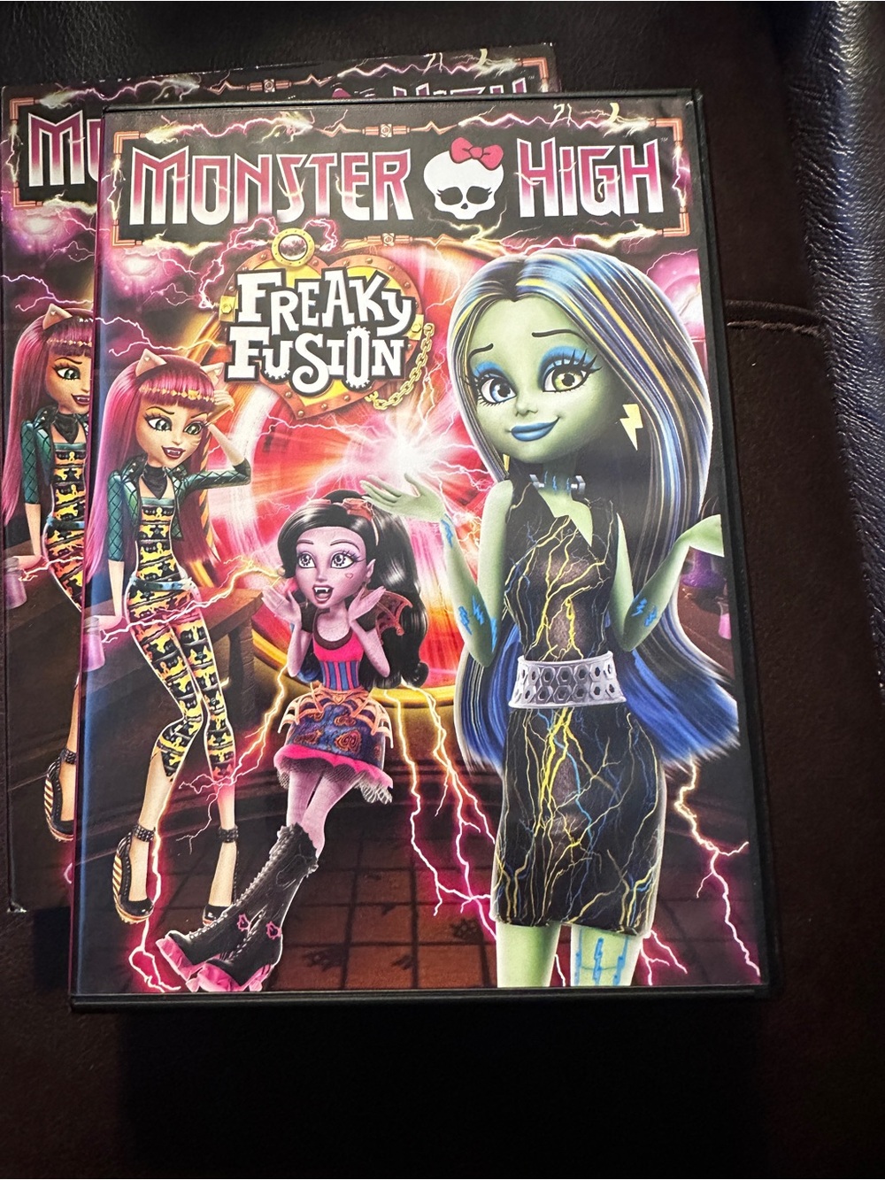 Monster High Freaky Fusion DVD with Special features pre-owned